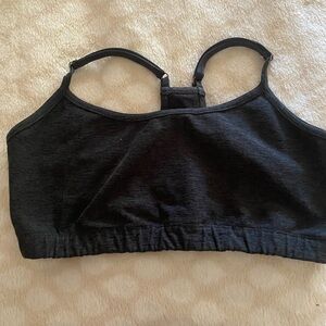 Bombshell Sportswear Charcoal Sports Bra